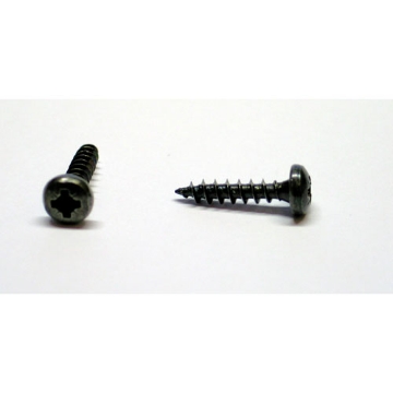 Afbeeldingen van Zwarte parkers 4 x 20 mm bolkop