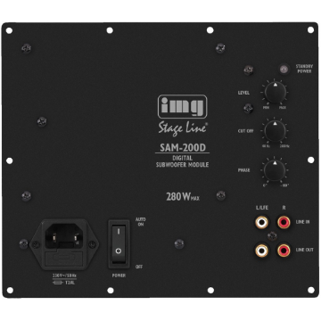 Afbeeldingen van SAM 200 D Subwoofwoofer versterker