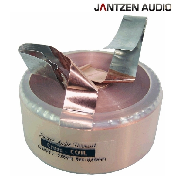 Afbeeldingen van Jantzen Cross Coil 2,700mH +/-2% 0,46Ω +/-5% 14AWG OD91 H37