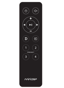 Toon details van MiniDSP IR remote V2 Afbeeldingen van MiniDSP IR remote V2