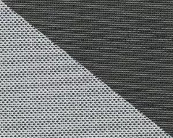 Afbeeldingen van Luidsprekerdoek, stretch wit/zwart (1110) per meter, breedte 150 cm