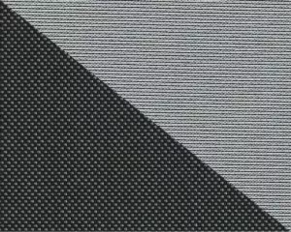 Afbeeldingen van Luidsprekerdoek, stretch zwart/wit (1011) per meter, breedte 150 cm